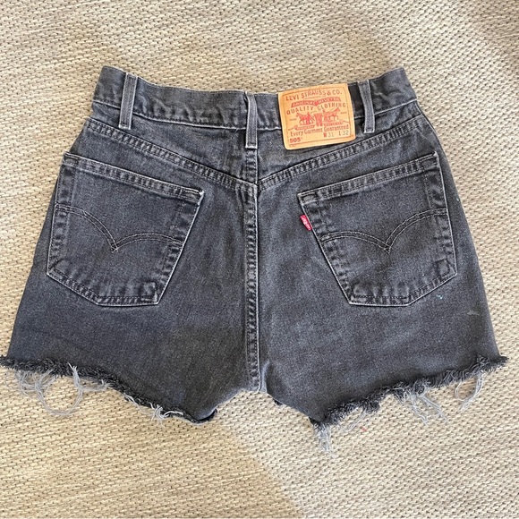 Levi's Pants - Levi’s Black Denim Vintage Shorts